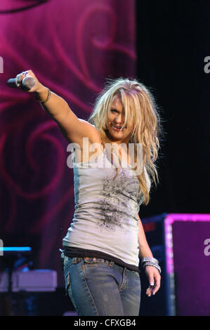 "Verrückte Ex-Freundin" Miranda Lambert die live in Norfolk, Virginia in Old Dominion University Ted konstante Mitte 13. April 2007 Stockfoto