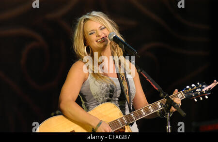 "Verrückte Ex-Freundin" Miranda Lambert die live in Norfolk, Virginia am Old Dominion University Ted konstante Center Stockfoto