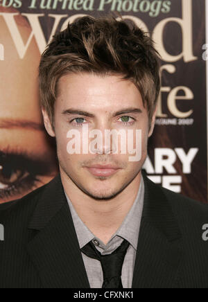 22. April 2007 - Hollywood, CA, USA - JOSH HENDERSON bei den 9. Annual Young Hollywood Awards statt in der Musikbox in der Fonda (Credit-Bild: © Lisa O'Connor/ZUMA drücken) Stockfoto