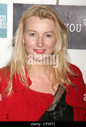 1. Mai 2007 statt - New York, NY, USA - ANNA WILDING bei der New York-Premiere von "Lucky You" während des Tribeca Film Festivals im Tribeca Performing Arts Center. (Kredit-Bild: © Nancy Kaszerman/ZUMA Press) Stockfoto