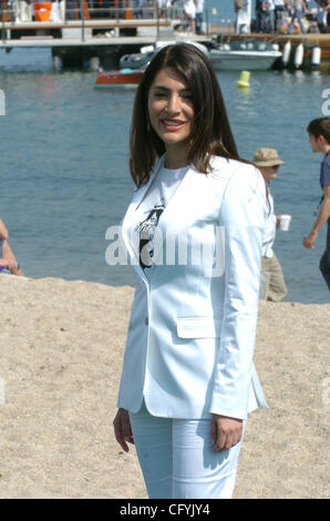 Caterina Murino bei den Filmfestspielen von Cannes 2007, für "St. Trinian" Photocall. Stockfoto