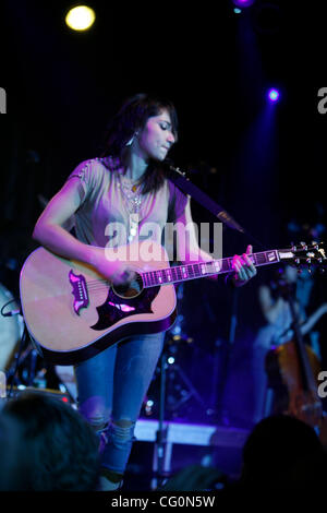 KT Tunstall bei Highline Ballroom am 09.07.2007 durchführen. Stockfoto