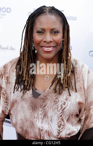 © 2007 Jerome Ware/Zuma drücken Sängerin BRENDA RUSSELL Durring Ankunft auf der DesignCare 2007 in einem Privathaus in Malibu, Kalifornien statt.  Samstag, 21. Juli 2007 Malibu, CA Stockfoto