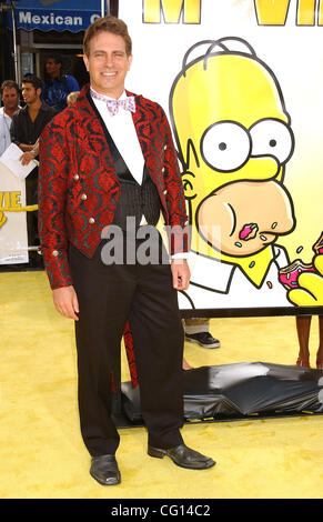 24. Juli 2007; Hollywood, Kalifornien, USA;  Regisseur DAVID SILVERMAN bei 'The Simpsons Movie' Weltpremiere statt im Mann Village Theater, Westwood.                                 Obligatorische Credit: Foto von Paul Fenton/ZUMA Press. (©) Copyright 2007 von Paul Fenton Stockfoto