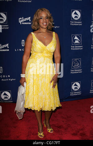 © 2007 Jerome Ware/Zuma drücken GAYLE KING Durring Ankünfte am Grammy Stiftungen sternenklare Nacht nutzen zu Ehren von Quincy Jones auf dem Campus der UCLA in Los Angeles, Kalifornien statt.  Samstag, 28. Juli 2007 UCLA Los Angeles, CA Stockfoto