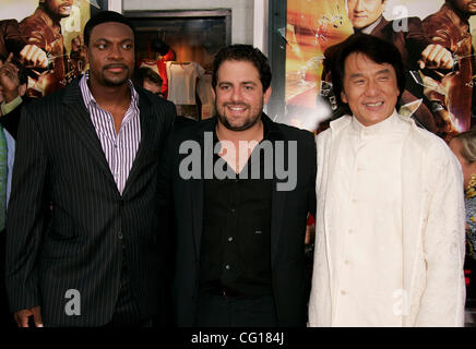 29. Juli 2007 - statt Hollywood, Kalifornien, USA - Ankunft in der "Rush Hour 3" Los Angeles Premiere am Mann Chinese Theatre. (Kredit-Bild: © Lisa O'Connor/ZUMA Press) Stockfoto