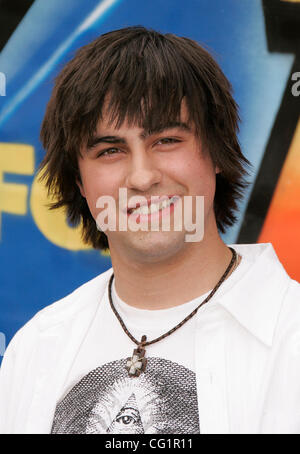 26. August 2007 - Hollywood, CA, USA - RYAN SANBORN bei den Teen Choice Awards 2007 im Gibson Amphitheater statt. (Kredit-Bild: © Lisa O'Connor/ZUMA Press) Stockfoto