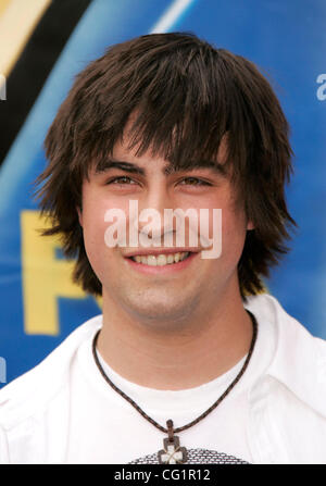 26. August 2007 - Hollywood, CA, USA - RYAN SANBORN bei den Teen Choice Awards 2007 im Gibson Amphitheater statt. (Kredit-Bild: © Lisa O'Connor/ZUMA Press) Stockfoto