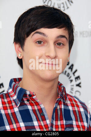 13. August 2011 - Los Angeles, Kalifornien, USA - Mitchel Musso.The Paley Center for Media präsentiert PaleyFest Familie - Phineas und Ferb im Paley Center für Medien Beverly Hills, CA. 13 August - 2011 statt. (Kredit-Bild: © TLeopold/Globe Photos/ZUMAPRESS.com) Stockfoto