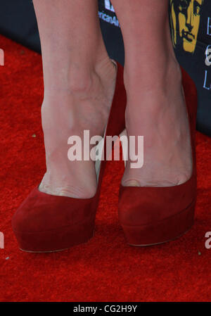 17. September 2011 statt - Los Angeles, Kalifornien, USA - Elizabeth McGovern.9th jährlichen BAFTA Los Angeles TV Tea Party LÃƒâ€ ¢ Ermitage Beverly Hills, CA. September 18f-2011. (Bild Kredit: Â © TLeopold/Globe Photos/ZUMAPRESS.com) Stockfoto