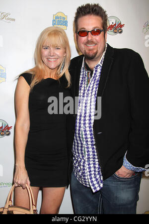 Jennifer Elise Cox, Robert Williamson III alle In für CP Celebrity Charity-Pokerturnier zugunsten der "einen Schritt näher-Stiftung" The Venetian Resort and Casino. Las Vegas, USA - 11.12.10 Stockfoto