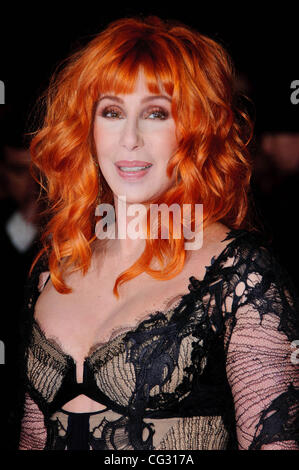 Cher "Burlesque" UK Filmpremiere bei Empire Leicester Square - Ankünfte statt. London, England - 13.12.10 Stockfoto