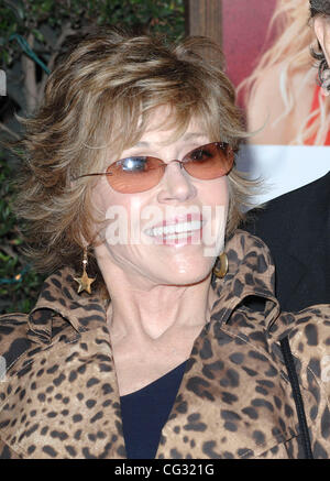 Jane Fonda die Premiere von "Wie weißt du," im Regency Village Theatre Los Angeles, Kalifornien - 13.12.10 statt Stockfoto