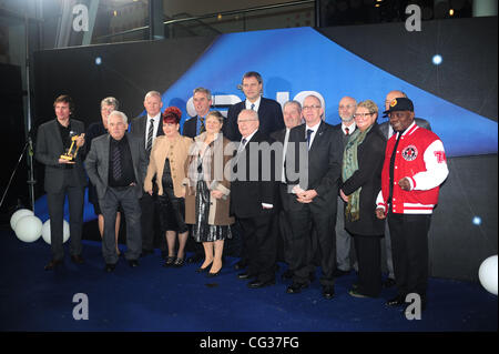 Die unbesungenen Helden BBC Sports Personality of The Year 2010 - Ankünfte Birmingham, England - 19.12.10. Stockfoto