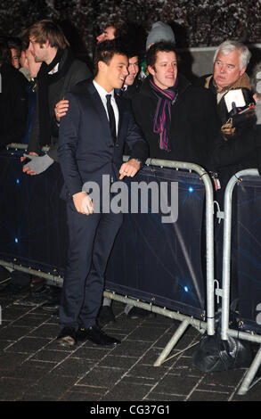 Tom Daley BBC Sports Personality of The Year 2010 - Ankünfte Birmingham, England - 19.12.10. Stockfoto