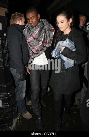 Chelsea-Spieler Salomon Kalou, bei Whisky Nebel. London, England - 19.12.10. Stockfoto