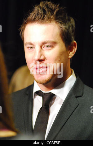 Channing Tatum Welt-premiere von "The Dilemma", gehalten am AMC River East Theater - Ankünfte Chicago, USA - 06.01.11 Stockfoto