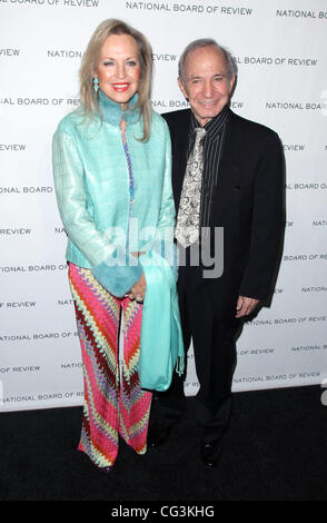 Gäste der 63. National Board of Review der Motion Pictures Gala, statt bei Cipriani 42nd Street - Ankunft New York City, USA - 11.01.11 Stockfoto