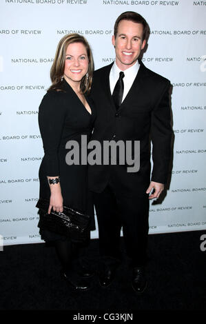 Gäste der 63. National Board of Review der Motion Pictures Gala, statt bei Cipriani 42nd Street - Ankunft New York City, USA - 11.01.11 Stockfoto