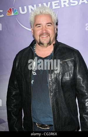 Guy Fieri NBC Universal 2011 Winter TCA Press Tour All-Star Party statt im Langham Huntington Hotel - Ankünfte Pasadena, Kalifornien - 13.01.11 Stockfoto