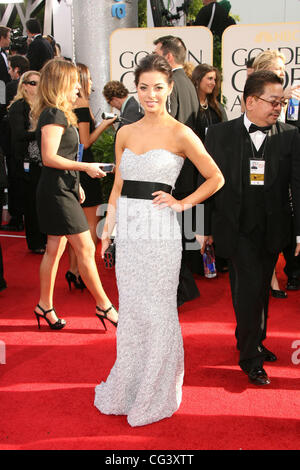 Gia Mantegna 68. Annual Golden Globe Awards im Beverly Hilton Hotel - Ankünfte Beverly Hills, Kalifornien - 16.01.11 statt Stockfoto