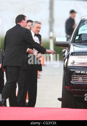 Robert De Niro als 68. Annual Golden Globe Awards im Beverly Hilton Hotel - Ankünfte Beverly Hills, Kalifornien - 16.01.11 statt Stockfoto