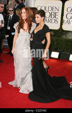 Eva Longoria 68. Annual Golden Globe Awards im Beverly Hilton Hotel - Ankünfte Beverly Hills, Kalifornien - 16.01.11 statt Stockfoto