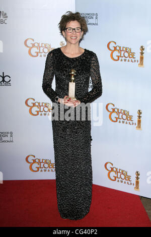 Annette Bening 68. Annual Golden Globe Awards statt The Beverly Hilton Hotel - Zimmer Beverly Hills, Kalifornien - 16.01.11 Drücken Stockfoto