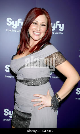 Tiffany die Weltpremiere von "Mega Python Vs. Gatoroid" im Ziegfeld Theater - Ankunft New York City, USA - 24.01.11 Stockfoto