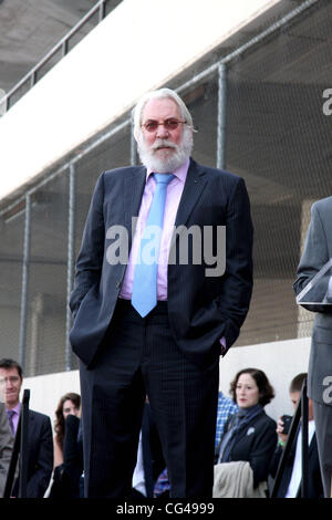 Donald Sutherland erhält den 2,430th Stern auf dem Hollywood Walk of Fame. Los Angeles, Kalifornien - 26.01.11 Stockfoto