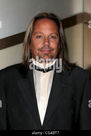 Vince Neil Nevada Ballet Theater Woman of The Year, Priscilla Presley, geehrt, an der schwarz-weiß-Ball im Aria und Cartier an Kristallen Las Vegas, Nevada - 29.01.11 Stockfoto