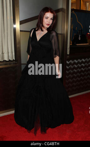 Priscilla Presley Nevada Ballet Theater Woman of The Year, Priscilla Presley, geehrt, an der schwarz-weiß-Ball im Aria und Cartier an Kristallen Las Vegas, Nevada - 29.01.11 Stockfoto