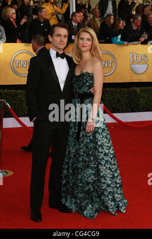 Claire Danes 17. Annual Screen Actors Guild Awards (SAG Awards 2011) statt im Shrine Auditorium & Expo Center - Ankünfte Los Angeles, Kalifornien - 30.01.11 Stockfoto