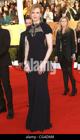 Nicole Kidman 17. Annual Screen Actors Guild Awards (SAG Awards 2011) statt im Shrine Auditorium & Expo Center - Ankünfte Los Angeles, Kalifornien - 30.01.11 Stockfoto