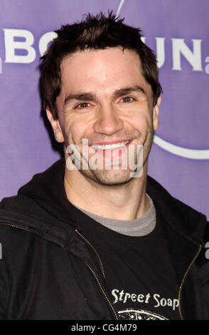 Sam Witwer NBC Universal 2011 Winter TCA Press Tour All-Star Party statt im Langham Huntington Hotel - Ankünfte Pasadena, Kalifornien - 13.01.11 Stockfoto