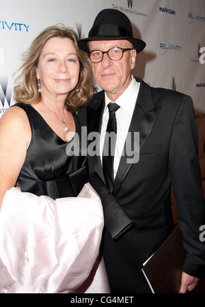 Geoffrey Rush Weinstein Company Golden Globes After-Party - Ankünfte Los Angeles, Kalifornien - 16.01.11 Stockfoto