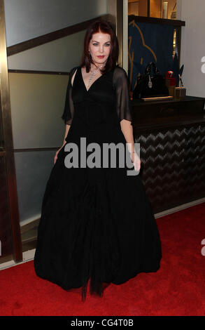 Priscilla Presley Nevada Ballet Theater Woman of The Year, Priscilla Presley, geehrt, an der schwarz-weiß-Ball im Aria und Cartier an Kristallen Las Vegas, Nevada - 29.01.11 Stockfoto