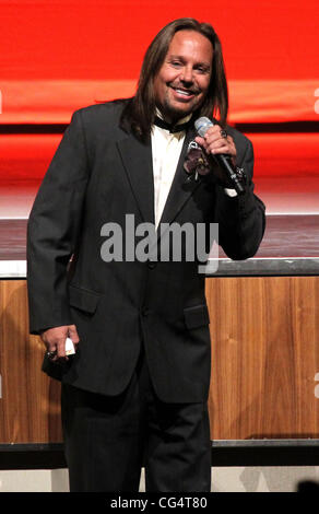 Vince Neil The Nevada Ballet Theater präsentiert Priscilla Presley als ihre Woman Of The Year in schwarz / weiß Ball Las Vegas, Nevada - 29.01.11 Stockfoto