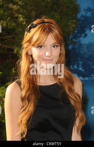 18. Juni 2012 - Los Angeles, Kalifornien, USA - Bella Thorne Teilnahme an der Welt-Premiere von "BRAVE'' im Dolby Theatre in Hollywood, Kalifornien am 18. Juni 2012 statt. 2012 (Kredit-Bild: © D. Long/Globe Photos/ZUMAPRESS.com) Stockfoto