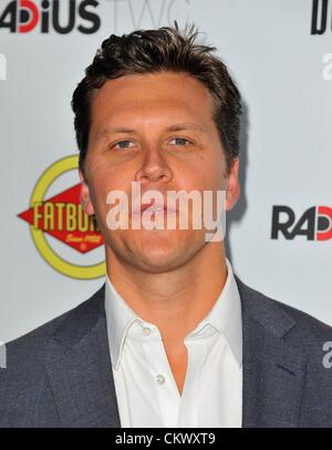 Hayes MacArthur im Ankunftsbereich für The Bachelorette Season Premiere, Arclight Hollywood, Los Angeles, CA 23. August 2012. Foto von: Dee Cercone/Everett Collection Stockfoto