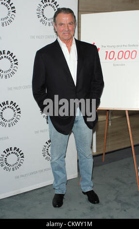 23. August 2012 - Los Angeles, Kalifornien, USA - Eric Braeden.The Paley Center for Media präsentiert, The Young and The Restless: 10.000 Episoden am Paley Center for Media, Beverly Hills, CA am 23. August 2012 zu feiern. USA. (Kredit-Bild: © TLeopold/Globe Photos/ZUMAPRESS.com) Stockfoto