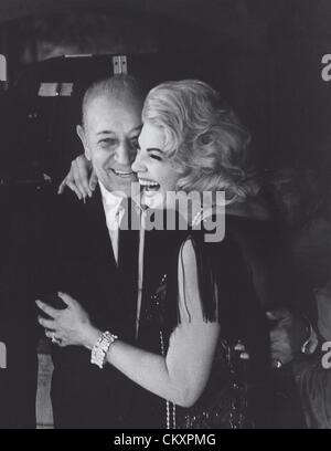 GEORGE RAFT Barbara Nichols. (Kredit-Bild: © Bill Kobrin/Globe Photos/ZUMAPRESS.com) Stockfoto