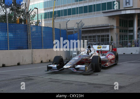 31. August 2012 - Baltimore, Maryland, USA - IZOD Indycar, Grand Prix von Baltimore, Baltimore, MD, August 31-September 2 2012, MARCO ANDRETTI, Andretti Autosport. (Kredit-Bild: © Ron Bijlsma/ZUMAPRESS.com) Stockfoto