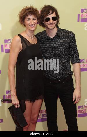 Gotye im Ankunftsbereich für 2012 MTV Video Music Awards VMA - Ankünfte 2, STAPLES Center, Los Angeles, CA 6. September 2012. Foto von: Adam Orchon/Everett Collection Stockfoto