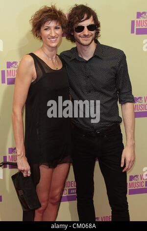 Gotye im Ankunftsbereich für 2012 MTV Video Music Awards VMA - Ankünfte 2, STAPLES Center, Los Angeles, CA 6. September 2012. Foto von: Adam Orchon/Everett Collection Stockfoto