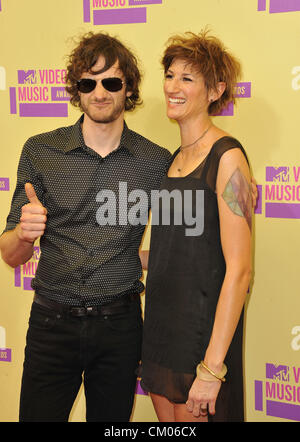 6. September 2012 statt - Los Angeles, Kalifornien, USA - Gotye Teilnahme an der 2012 MTV Video Music Awards - Ankünfte im Staples Center in Los Angeles, Kalifornien am 6. September 2012. 2012 (Kredit-Bild: © D. Long/Globe Photos/ZUMAPRESS.com) Stockfoto