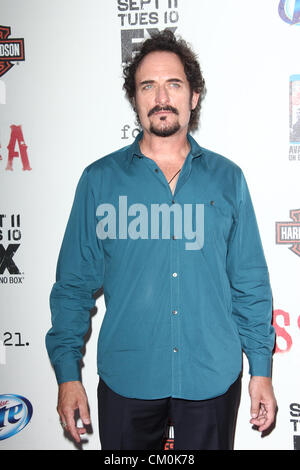 8. September 2012 besucht - Los Angeles, Kalifornien, USA - Kim Coates Saison fünf Premiere Screening of FX SONS OF ANARCHY am 8. September 2012, Westwood Village Theater Los Angeles.CA.USA. (Kredit-Bild: © TLeopold/Globe Photos/ZUMAPRESS.com) Stockfoto