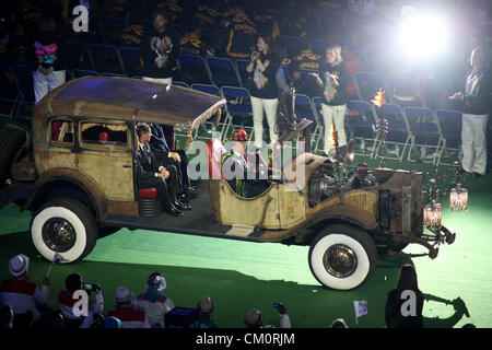 09.09.2012. London, England. Die Abschlussfeier der Paralympischen Spiele in London 2012 aus dem Olympiastadion Stockfoto