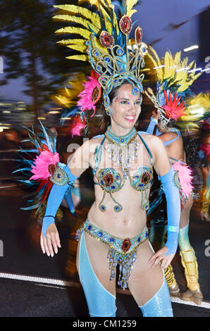 London, UK. 9. September 2012. Londoner Bürgermeister 2012 Thames Festival 9. September 2012 - Victoria Embankment Stockfoto