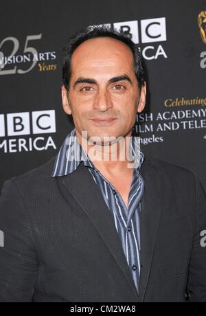 Navid Negahban im Ankunftsbereich für BAFTA Los Angeles TV Tee 2012, The London Hotel auf dem Dach, Los Angeles, CA 22. September 2012. Foto von: Elizabeth Goodenough/Everett Collection Stockfoto